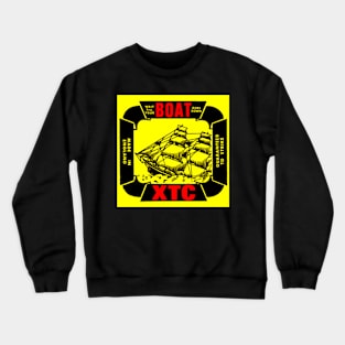 Wait Till Your Boat Goes Down 1980 New Wave Throwback Crewneck Sweatshirt